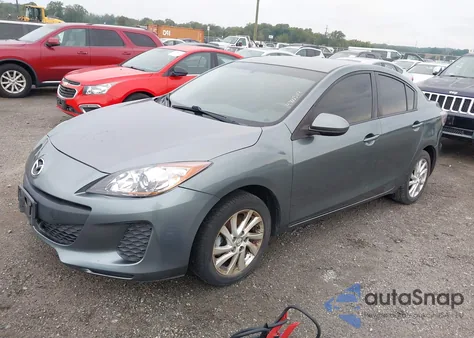2012 Mazda Mazda3 I Touring из США, поврежденный, VIN JM1BL1V89C1661335